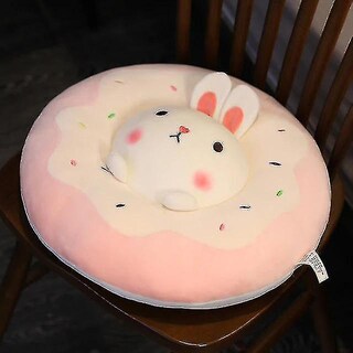Foto 1 | Foto 1 | Venta Internacional - Almohada De Felpa Con Forma Redonda De Rosquillas, 40 Cm, Forma Redonda, Pingüino Shiba Inu Rabbi