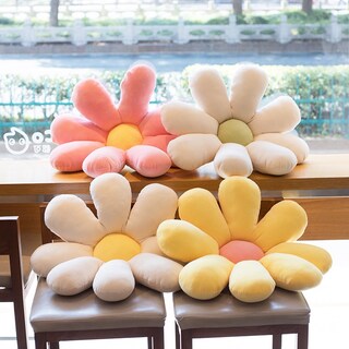 Foto 2 | Foto 2 | Cojín De Peluche Con Pétalos, Estilo Nórdico, Supersuave, 60 Cm - Venta Internacional.