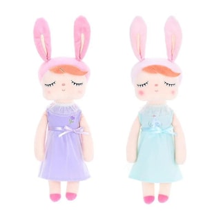 Foto 3 | Foto 3 | Vestido De Peluche Con Orejas Rosas De Terciopelo Suave De Cristal, 43 Cm - Venta Internacional.