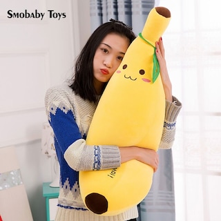 Foto 3 | Foto 3 | Juguete De Peluche Banana Fruit Series, 80 Cm, Suave, Para Bebés De 5 Años O Más - Venta Internacional.