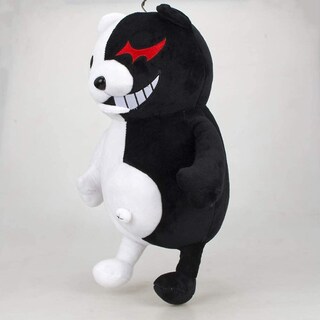 Foto 4 | Foto 4 | Muñeco De Peluche Monocuma Bear Para Niños, Negro Y Blanco, 25 Cm - Venta Internacional.