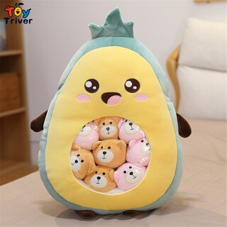 Foto 1 | Foto 1 | Muñeca De Peluche Triver Kawaii, Fresa, Plátano, Aguacate - Venta Internacional.