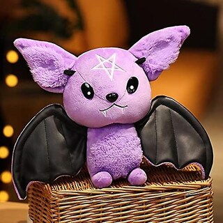 Foto 2 | Foto 2 | Muñeca De Peluche Con Forma De Murciélago, 30 Cm, Diseño Creativo - Venta Internacional.