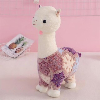 Foto 1 | Foto 1 | Tarta De Alpaca Y Alpaca Con Dibujos Animados De Peluche Para Niños, 50 Cm - Venta Internacional.
