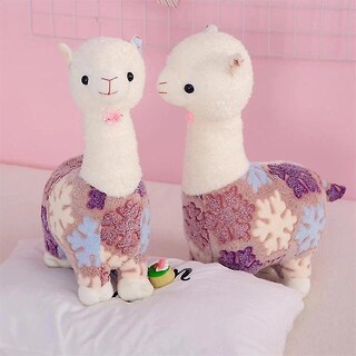 Foto 5 | Foto 5 | Tarta De Alpaca Y Alpaca Con Dibujos Animados De Peluche Para Niños, 50 Cm - Venta Internacional.