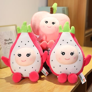 Foto 3 | Foto 3 | Bolso De Hombro De Peluche Con Bonito Diseño De Fruta De Dragón - Venta Internacional.