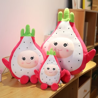 Foto 4 | Foto 4 | Bolso De Hombro De Peluche Con Bonito Diseño De Fruta De Dragón - Venta Internacional.