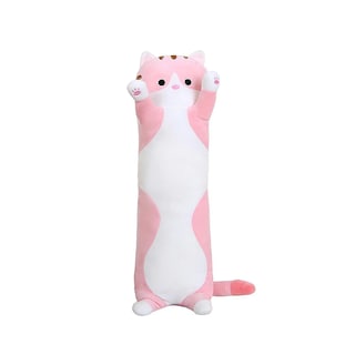 Foto 1 | Foto 1 | Peluche De Peluche Con Forma De Gato, 70 Cm De Largo, Diseño Suave Y Creativo - Venta Internacional.