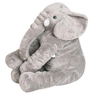 Foto 3 | Foto 3 | Peluche Con Forma De Elefante Para Bebés, 28 X 33 Cm, Algodón, Color Gris, A Partir De 2 Años - Venta Internacional.
