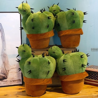 Foto 3 | Foto 3 | Cojín/almohada De Juguete De Simulación De Cactus De Felpa Para Coche Soft - Venta Internacional.