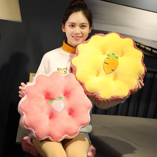 Foto 3 | Foto 3 | Sofá Relleno De Felpa Con Forma De Zanahoria Y Fruta, 45 Cm, Para Niños - Venta Internacional.