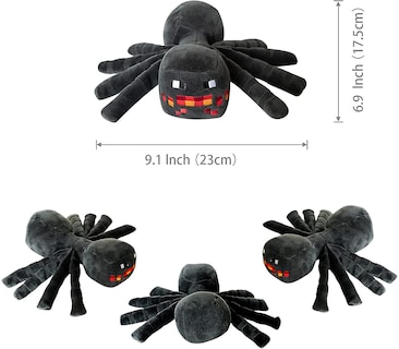 Foto 2 | Foto 2 | Juguete De Peluche Spider Plach Toys Megame De 17,5 Cm Para Regalo Para Niños - Venta Internacional.