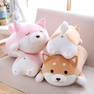 Foto 2 | Foto 2 | Almohada De Peluche Shiba Puppy Para Dormir Gruesa Y Linda - Venta Internacional.