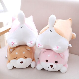 Foto 3 | Foto 3 | Almohada De Peluche Shiba Puppy Para Dormir Gruesa Y Linda - Venta Internacional.