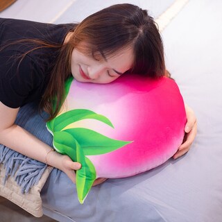 Foto 4 | Foto 4 | Cojín De Sofá De Peluche Con Simulación 3d, Color Melocotón, 50 Cm, Para Niños - Venta Internacional.