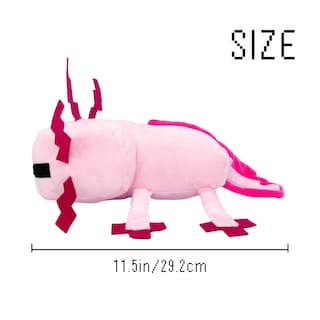Foto 2 | Foto 2 | Peluche De Peluche Throw Pillow Xslwan Pink Axolot, Videojuego - Venta Internacional.