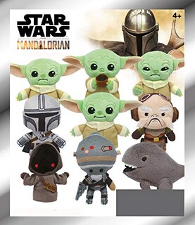Foto 1 | Foto 1 | Bolsa De Felpa Con Clip Star Wars The Mandalorian Blind - Venta Internacional.