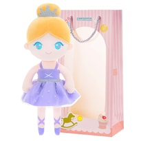 Muñeca De Peluche Gloveleya, Bailarina Para Bebés Y Niñas, Color Morado Claro, 33 Cm - Venta Internacional.