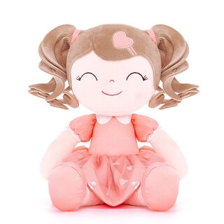 Foto 5 | Foto 5 | Muñeca De Peluche Gloveleya Curly Girl 16 Naranja Con Bolsa De Regalo - Venta Internacional.