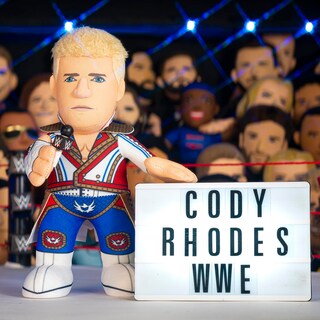 Foto 2 | Foto 2 | Figura De Peluche Bleacher Creatures Wwe Cody Rhodes De 10 Cm De Altura - Venta Internacional