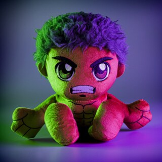 Foto 4 | Foto 4 | Peluche Bleacher Creatures Marvel Hulk 8 Kuricha Sitting - Venta Internacional