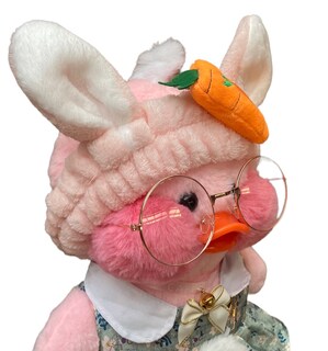 Foto 2 | Foto 2 | Peluche Lalafanfan con Diadema de Pato con Conejo 30 Cm - Venta Internacional