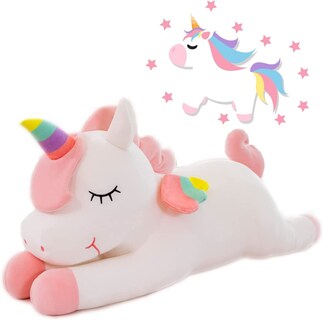 Foto 2 | Foto 2 | Peluche con Unicornios 25 cm Color Blanco Kawaii - Venta Internacional