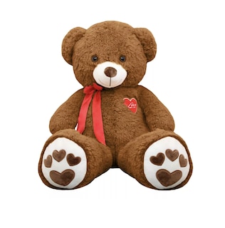 Foto 1 | Foto 1 | Oso De Peluche Grande Gigante Corazón 1 Metro Pelucheria T