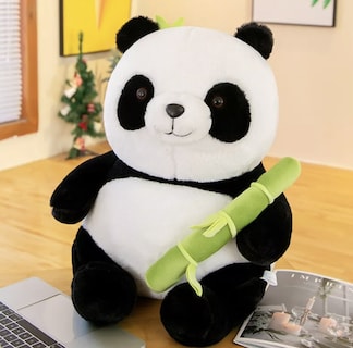 Foto 5 | Foto 5 | Muñeco Panda Y Almohada De Felpa De Bambú Regalo Niños 25cm T
