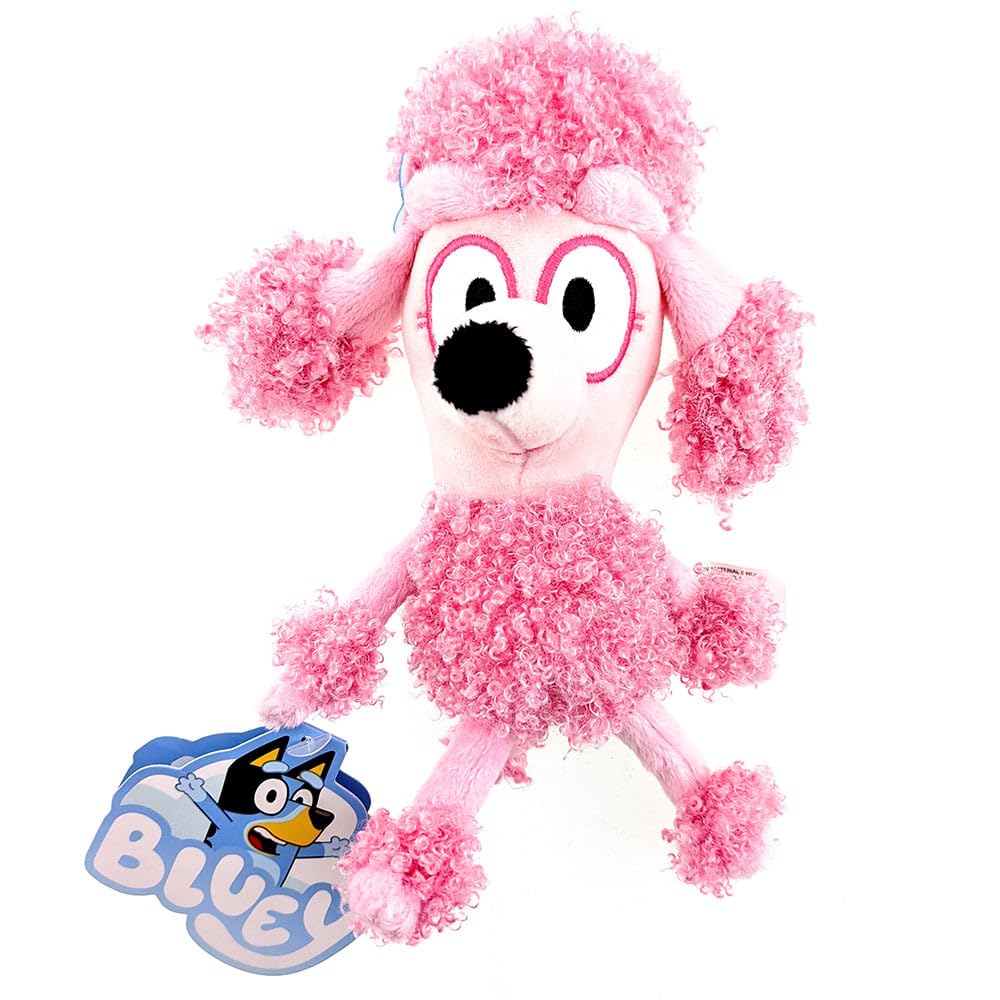 Juguete De Peluche Bluey Friends Coco De 20 Cm De Altura