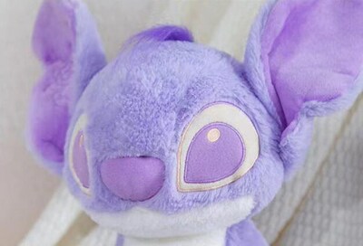 Foto 6 | Foto 6 | Peluche Lilo&stitch Para Regalo Con Dibujos Animados Para Bebés, 30 Cm, Color Morado - Venta Internacional.