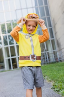Foto 2 | Foto 2 | Sudadera Con Capucha De Paw Patrol Rubble De Forro Polar Con Cremallera Para Niños - Venta Internacional.
