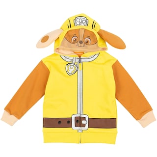 Foto 4 | Foto 4 | Sudadera Con Capucha De Paw Patrol Rubble De Forro Polar Con Cremallera Para Niños - Venta Internacional.