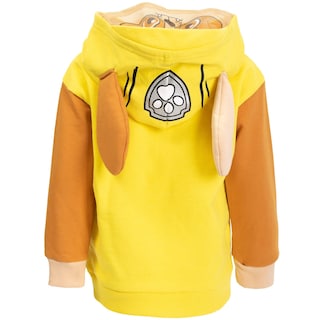 Foto 6 | Foto 6 | Sudadera Con Capucha De Paw Patrol Rubble De Forro Polar Con Cremallera Para Niños - Venta Internacional.