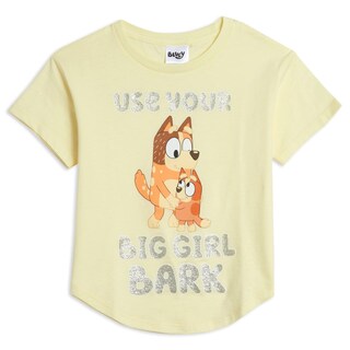 Foto 2 | Foto 2 | Camiseta Bluey Bingo Mom Big Girls De Manga Corta De 10 A 12 Años - Venta Internacional.