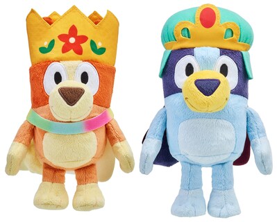 Foto 1 | Foto 1 | Paquete De Juguetes De Peluche Bluey Friends Royal Bluey Y Bingo - Venta Internacional.