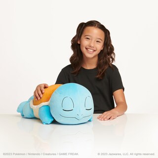 Foto 2 | Foto 2 | Peluche Pokémon Squirtle Sleeping De 45 Cm Con Licencia Oficial - Venta Internacional.