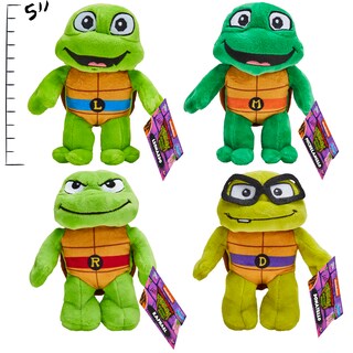 Foto 2 | Foto 2 | Juguete De Peluche Teenage Mutant Ninja Turtles Tales Of The Tmnt Toddler, Paquete De 4 - Venta Internacional.