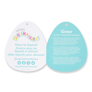 Foto 3 | Foto 3 | Peluche Squishmallows Original Greer Yellow Grasshopper 12 Cm - Venta Internacional.