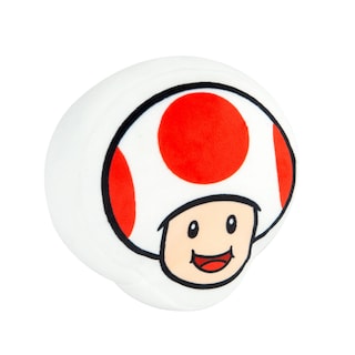 Foto 2 | Foto 2 | Mocasines De Peluche Toy Club Mocchi Nintendo Super Mario Toad 15 Cm - Venta Internacional.