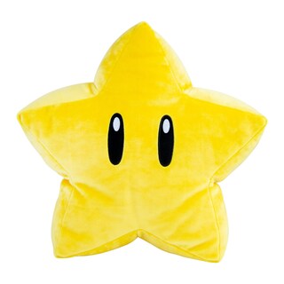Foto 1 | Foto 1 | Mocasines De Peluche Club Mocchi Super Mario Super Star, 38 Cm - Venta Internacional.