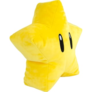 Foto 2 | Foto 2 | Mocasines De Peluche Club Mocchi Super Mario Super Star, 38 Cm - Venta Internacional.