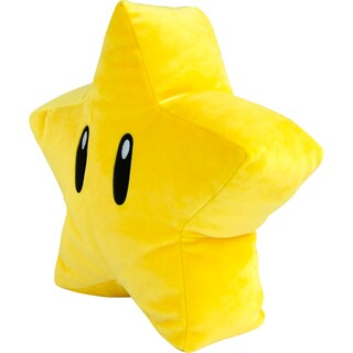 Foto 3 | Foto 3 | Mocasines De Peluche Club Mocchi Super Mario Super Star, 38 Cm - Venta Internacional.