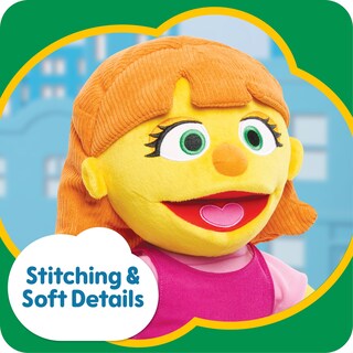 Foto 2 | Foto 2 | Muñeca De Peluche Just Play Sesame Street Big Hugs Julia, 45 Cm, Niños Mayores De 18 Años - Venta Internacional.