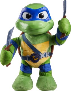Foto 1 | Foto 1 | Peluche Mattel Teenage Mutant Ninja Turtles Leonardo 28 Cm - Venta Internacional.