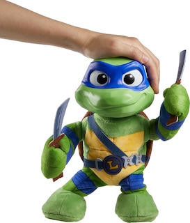 Foto 2 | Foto 2 | Peluche Mattel Teenage Mutant Ninja Turtles Leonardo 28 Cm - Venta Internacional.