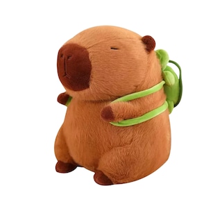 Foto 1 | Foto 1 | Juguetes De Peluche De Capibara Y Mochilas Pequeñas Con Forma De Tortuga
