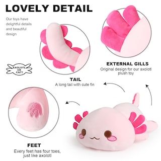 Foto 3 | Foto 3 | Peluche Onsoyours Cute Axolotl Pink - Venta Internacional