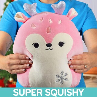 Foto 3 | Foto 3 | Peluche Squishmallows Original Falala The Pink Fawn 25 Cm - Venta Internacional.