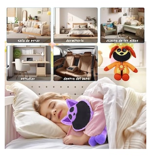 Foto 5 | Foto 5 | Smilewill 8 Piezas Peluche De Animales Sonrientes De Poppy Colores
